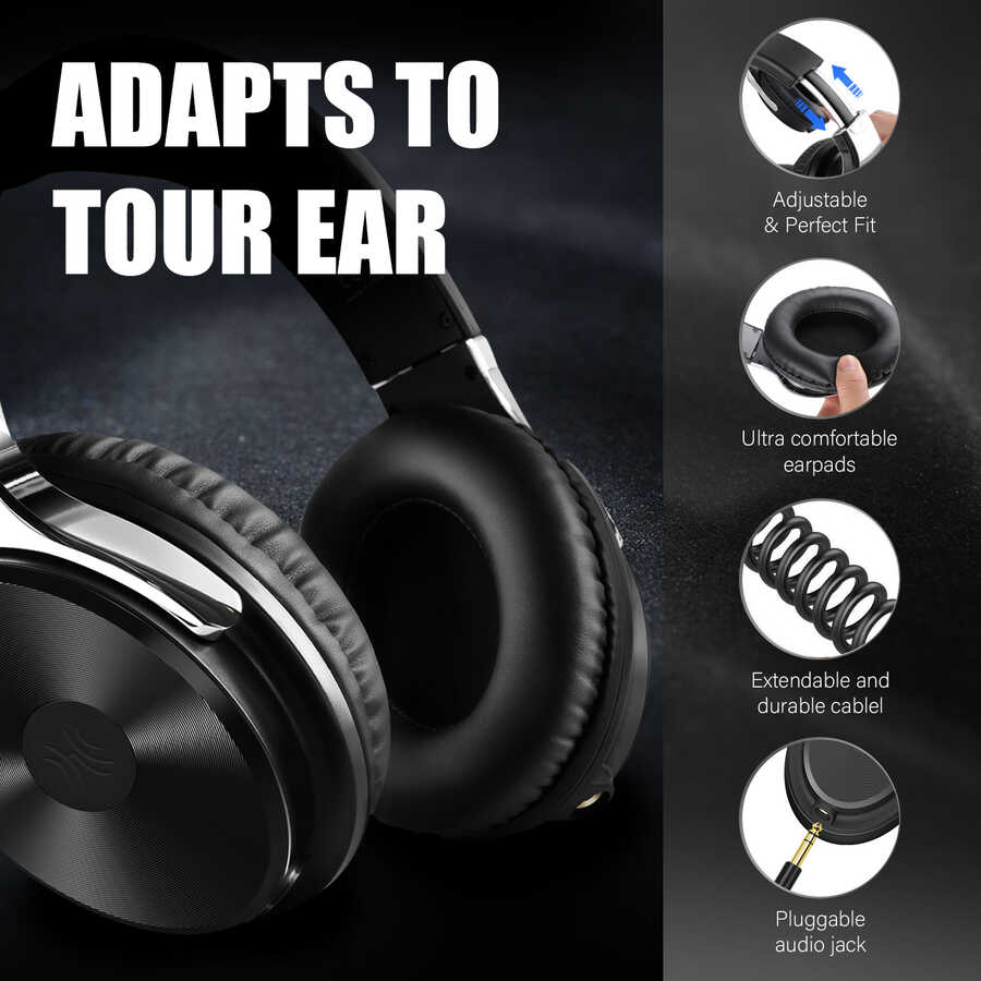 Oneodio Studio Hi-Fi 3.5mm Kulaklık Siyah