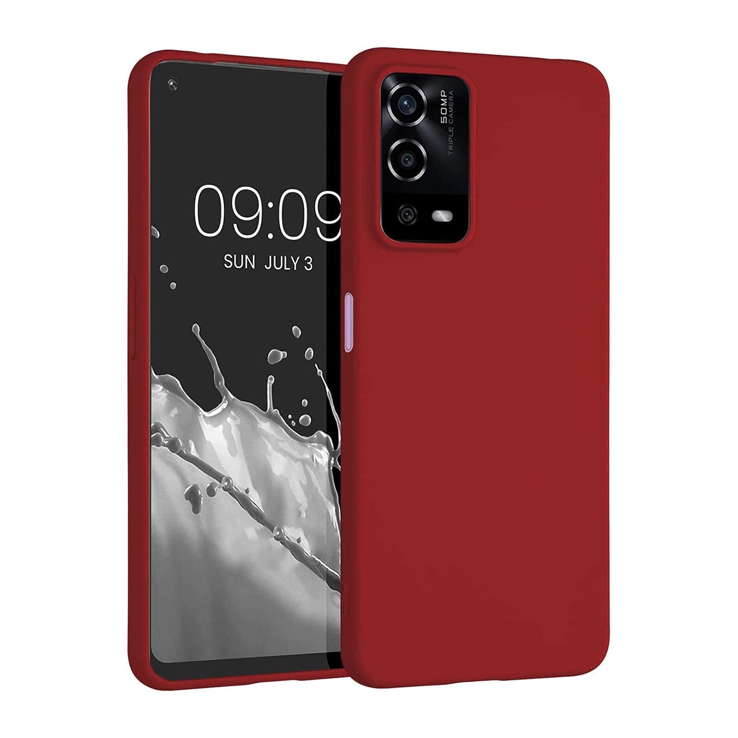 Oppo A55 4G Kılıf Zore Premier Silikon Kapak