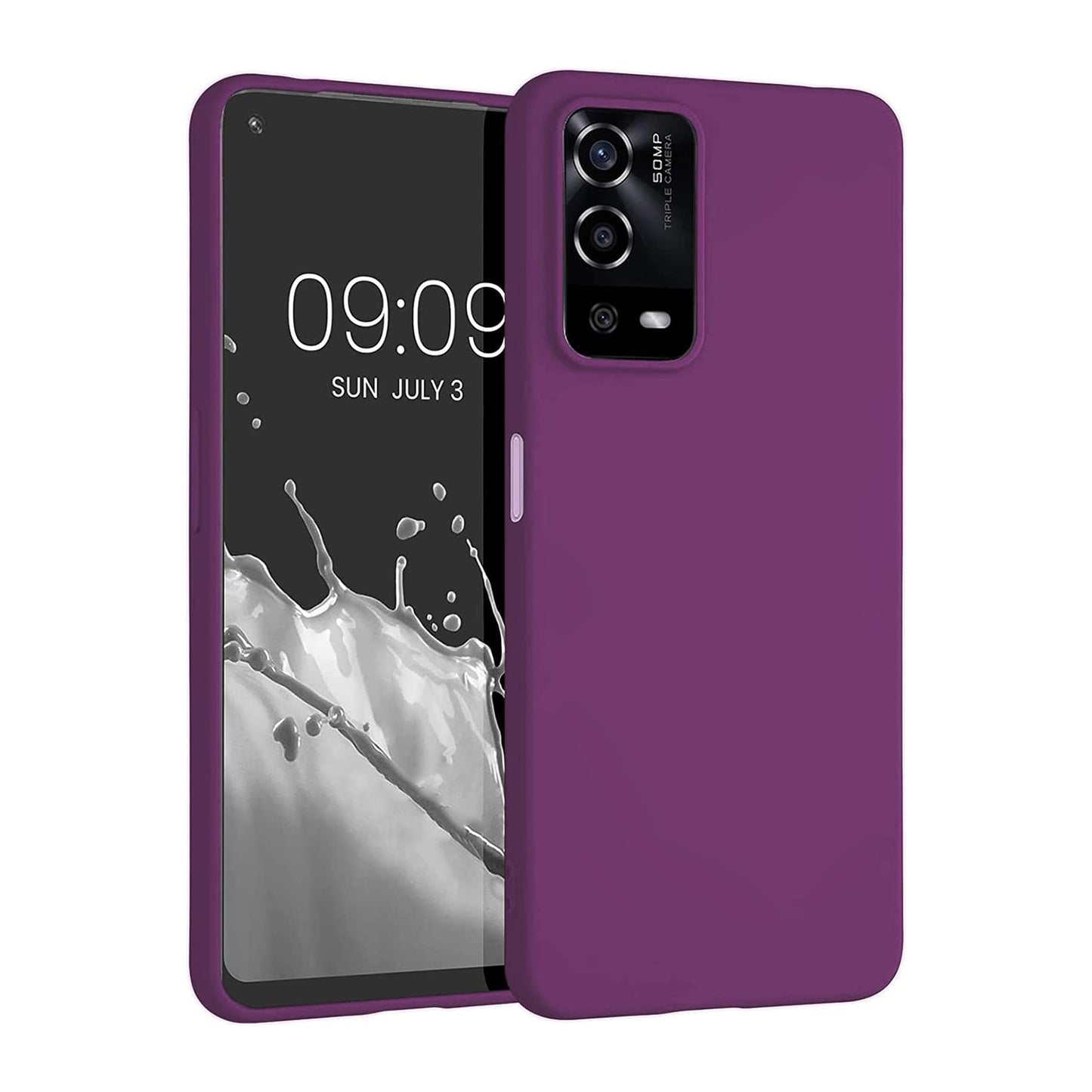 Oppo A55 4G Kılıf Zore Premier Silikon Kapak