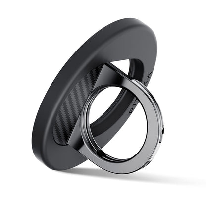 Pitaka 600D Aramid Fiber Classic Serisi Black-Grey Twill MagEZ Grip 3 Magnetik Ring Stand Telefon Tutucu Siyah-Gri
