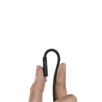 Pitaka Flex Braided Örgülü Tasarımlı Type-C to Type-C PD Data ve Şarj Kablosu 60W 1.2M Beyaz