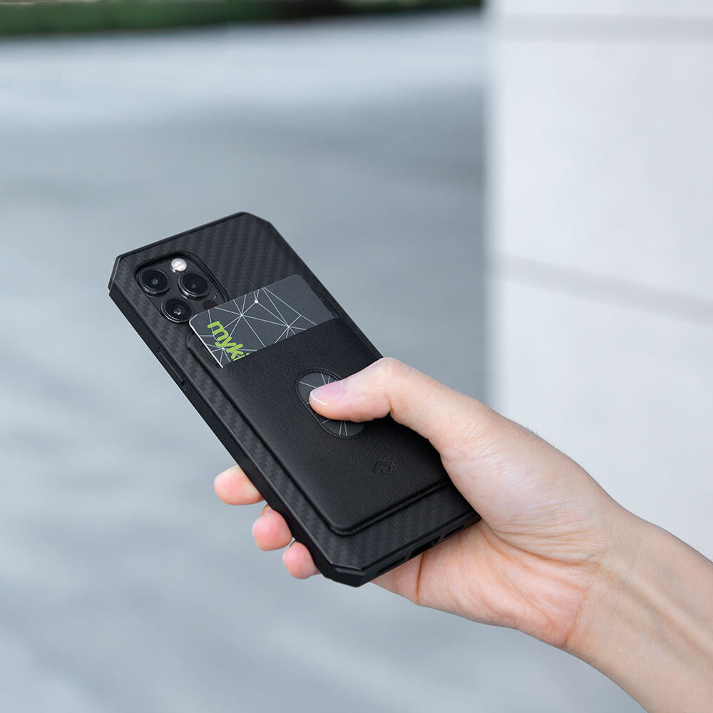 Pitaka MagEZ Card Sleeve 3.0 PU Deri Magnetik Kartlık Siyah