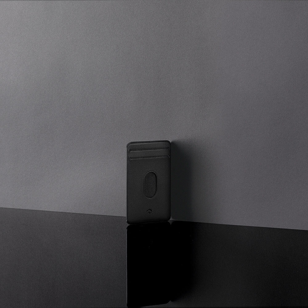 Pitaka MagEZ Card Sleeve 3.0 PU Deri Magnetik Kartlık Siyah