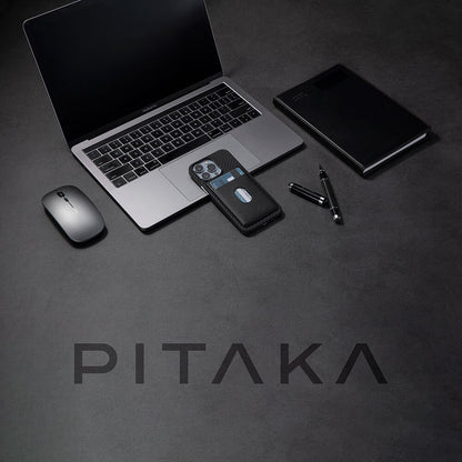 Pitaka MagEZ Card Sleeve 3.0 PU Deri Magnetik Kartlık Siyah