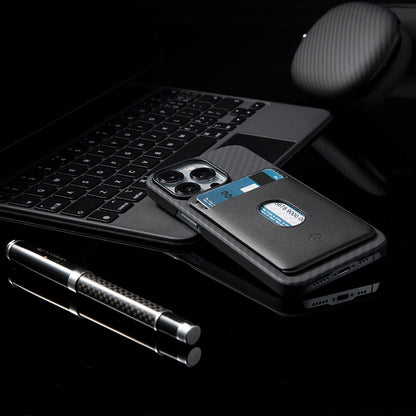 Pitaka MagEZ Card Sleeve 3.0 PU Deri Magnetik Kartlık Siyah