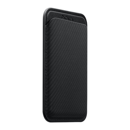 Pitaka Magnetic Woven Serisi Aramid Fiber Magnetik Kartlık Siyah