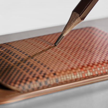 Pitaka Magnetic Woven Serisi Aramid Fiber Magnetik Kartlık Mavi