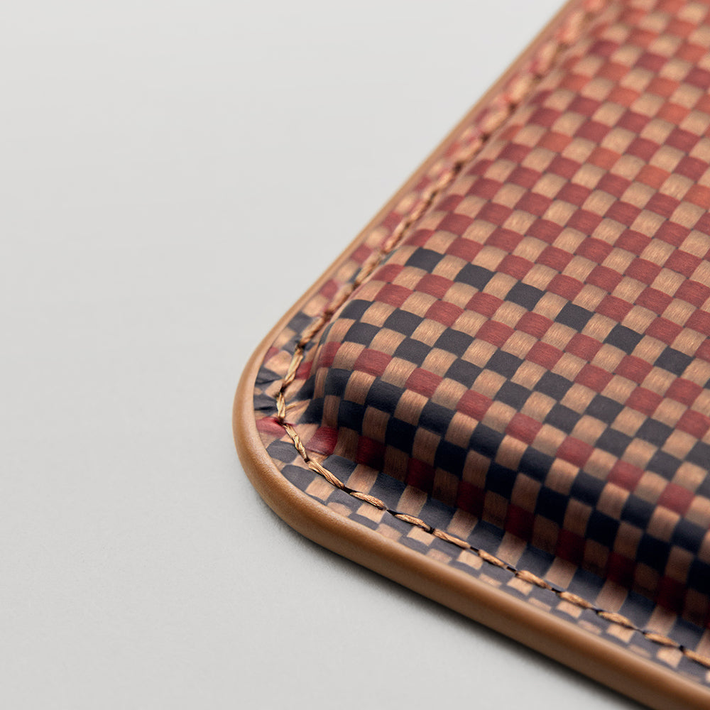 Pitaka Magnetic Woven Serisi Aramid Fiber Magnetik Kartlık Mavi