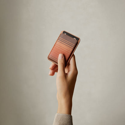 Pitaka Magnetic Woven Serisi Aramid Fiber Magnetik Kartlık Siyah