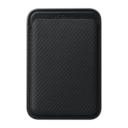 Pitaka Magnetic Woven Serisi Aramid Fiber Magnetik Kartlık Siyah