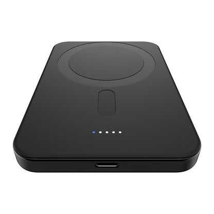 Pitaka Tactile Woven Qi2 Şarj Teknolojili Aramid Fiber M-Safe Powerbank 15W 5000mAh Siyah