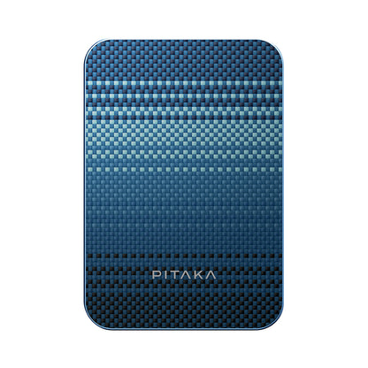 Pitaka Tactile Woven Qi2 Şarj Teknolojili Aramid Fiber M-Safe Powerbank 15W 5000mAh Siyah