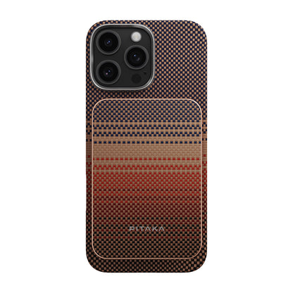 Pitaka Tactile Woven Qi2 Şarj Teknolojili Aramid Fiber M-Safe Powerbank 15W 5000mAh Siyah