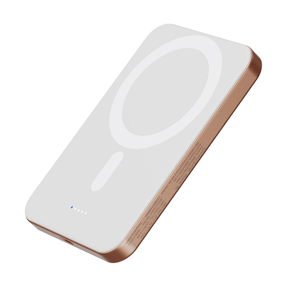 Pitaka Tactile Woven Qi2 Şarj Teknolojili Aramid Fiber M-Safe Powerbank 15W 5000mAh Mavi