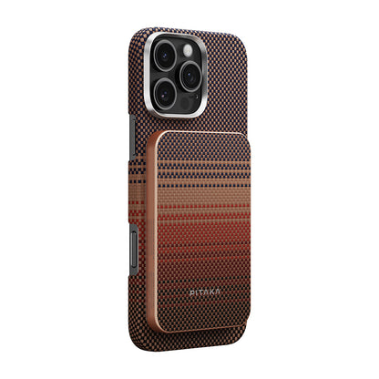 Pitaka Tactile Woven Qi2 Şarj Teknolojili Aramid Fiber M-Safe Powerbank 15W 5000mAh Mavi