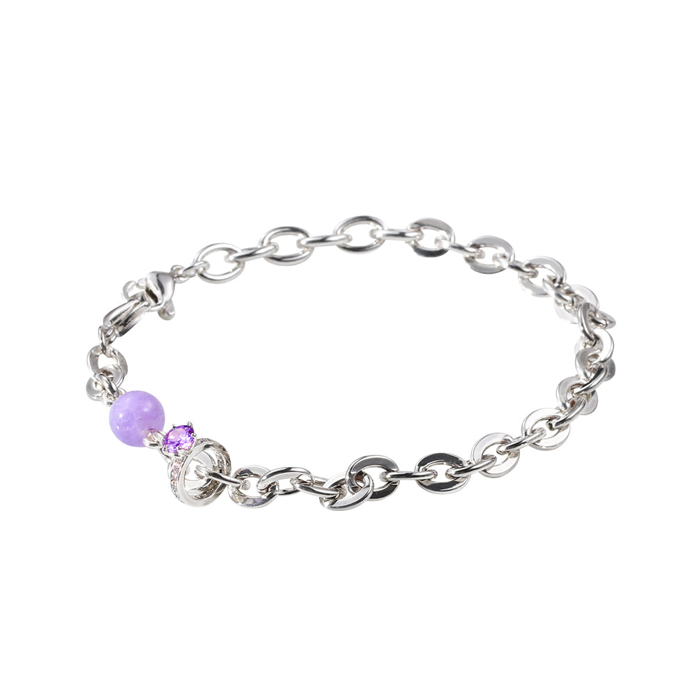 Pynana Charm Serisi 2 in 1 Halat Telefon Boyun Askı İpi Mor