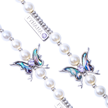 Pynana Gauzy Dream Serisi Çok Fonksiyonlu İnci Taşlı Telefon Boyun Askı İpi Pembe