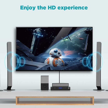 Qgeem QG-AU13 RCA Aux Audio Kablo 1.83M Siyah