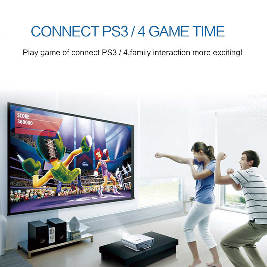 Qgeem QG-AV13 HDMI Kablo 1M Siyah