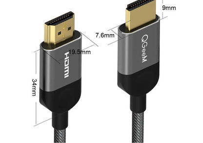 Qgeem QG-AV14 HDMI Kablo 1.5M Siyah