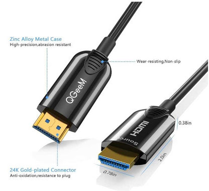 Qgeem QG-AV15 HDMI Kablo 15M Siyah