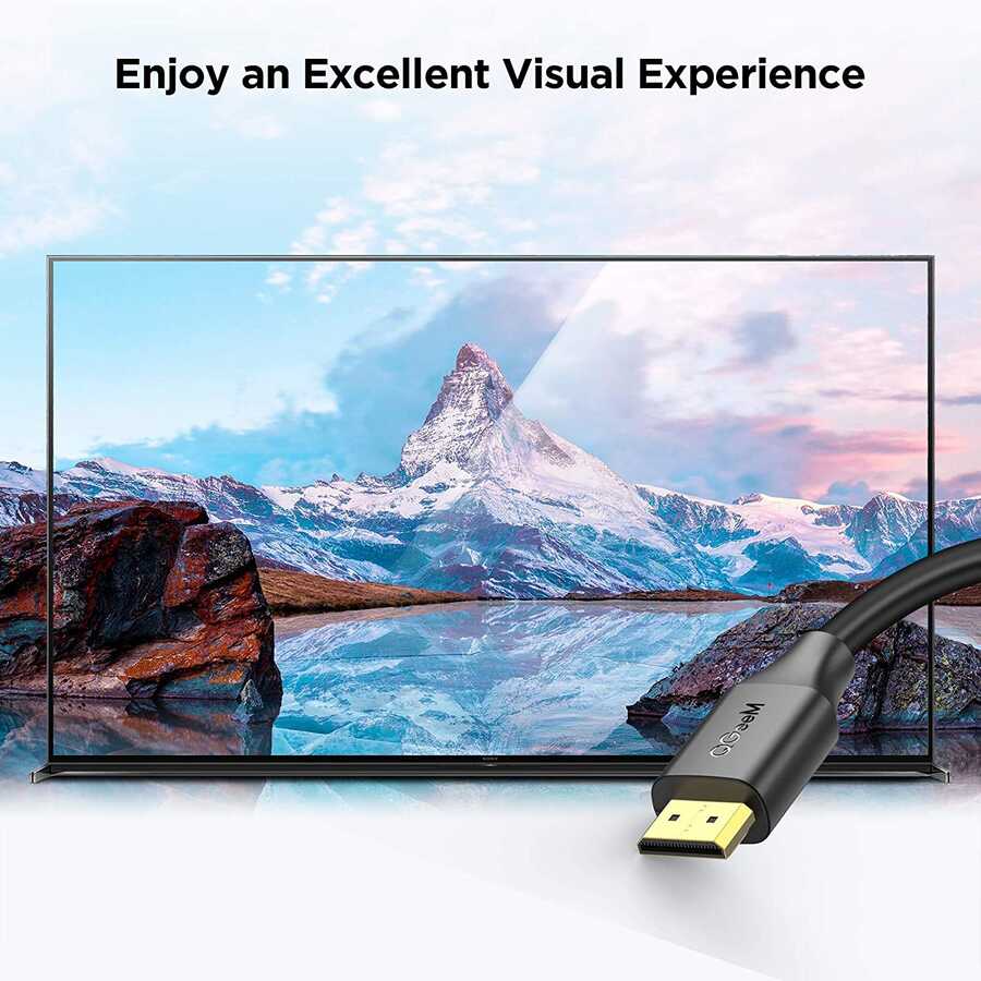 Qgeem QG-AV19 Micro HDMI To Micro Usb Kablo 1.83M Siyah
