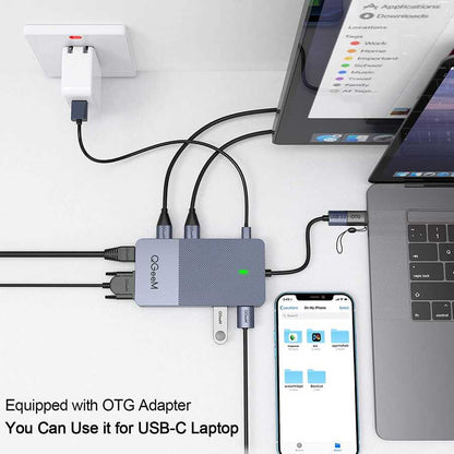 Qgeem QG-D3908 Usb Hub Siyah