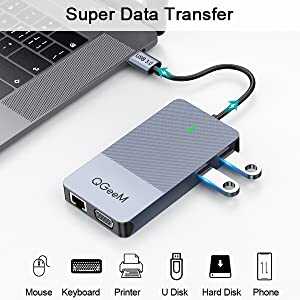 Qgeem QG-D3908 Usb Hub Siyah