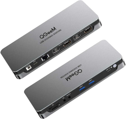 Qgeem QG-D6908 Type-C Usb Hub Gri