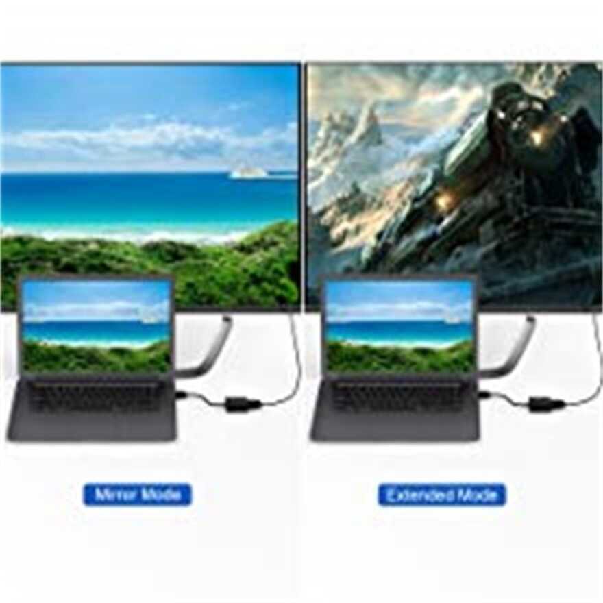 Qgeem QG-HD04 HDMI To VGA Dönüştürücü Siyah