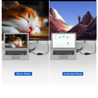 Qgeem QG-HD07 HDMI To VGA Dönüştürücü Siyah