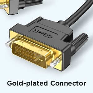 Qgeem QG-HD15 DVI Kablo 1.83M Siyah