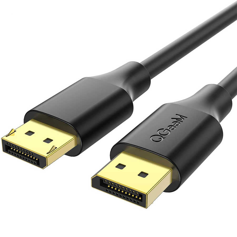Qgeem QG-HD16 Display Port Kablo 0.91M Siyah