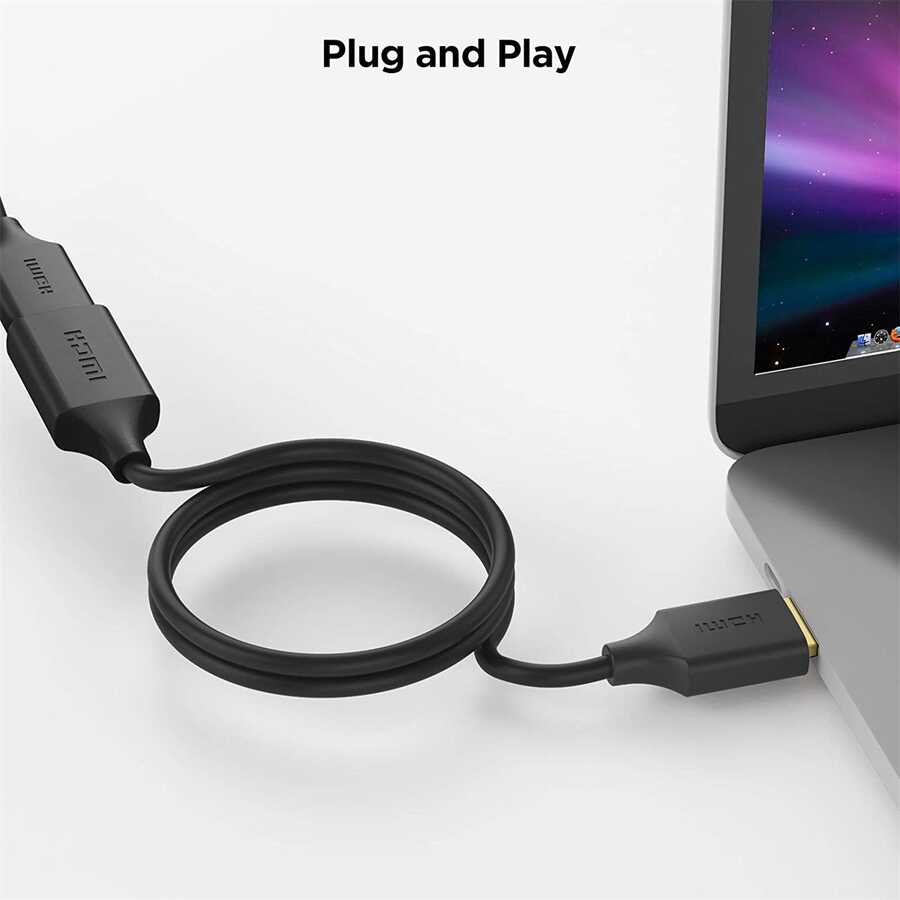 Qgeem QG-HD19 HDMI Kablo 1.83M Siyah