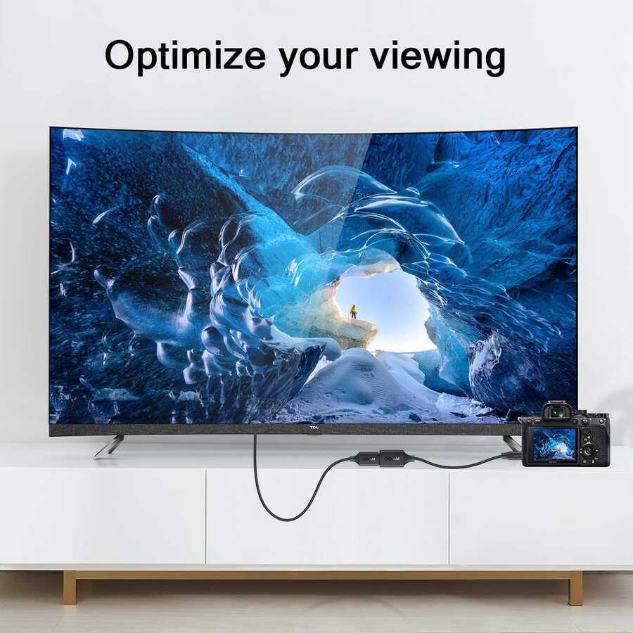 Qgeem QG-HD21 Micro HDMI Kablo Siyah