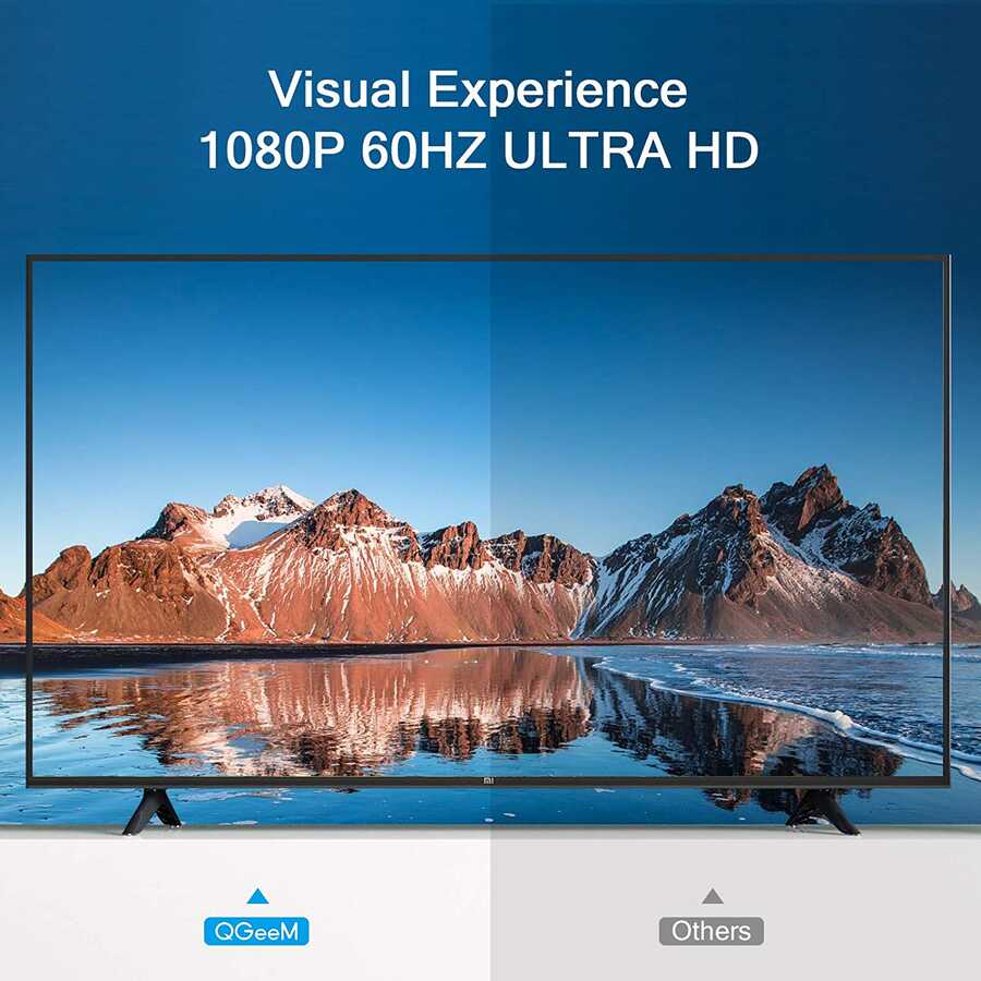 Qgeem QG-HD25 VGA To Display Port Dönüştürücü Siyah