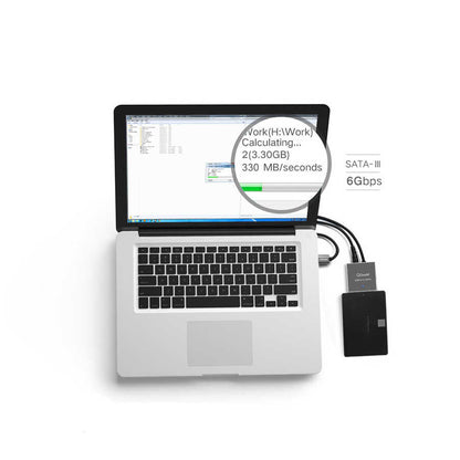 Qgeem QG-ST03 Harddisk Usb Dönüştürücü Siyah