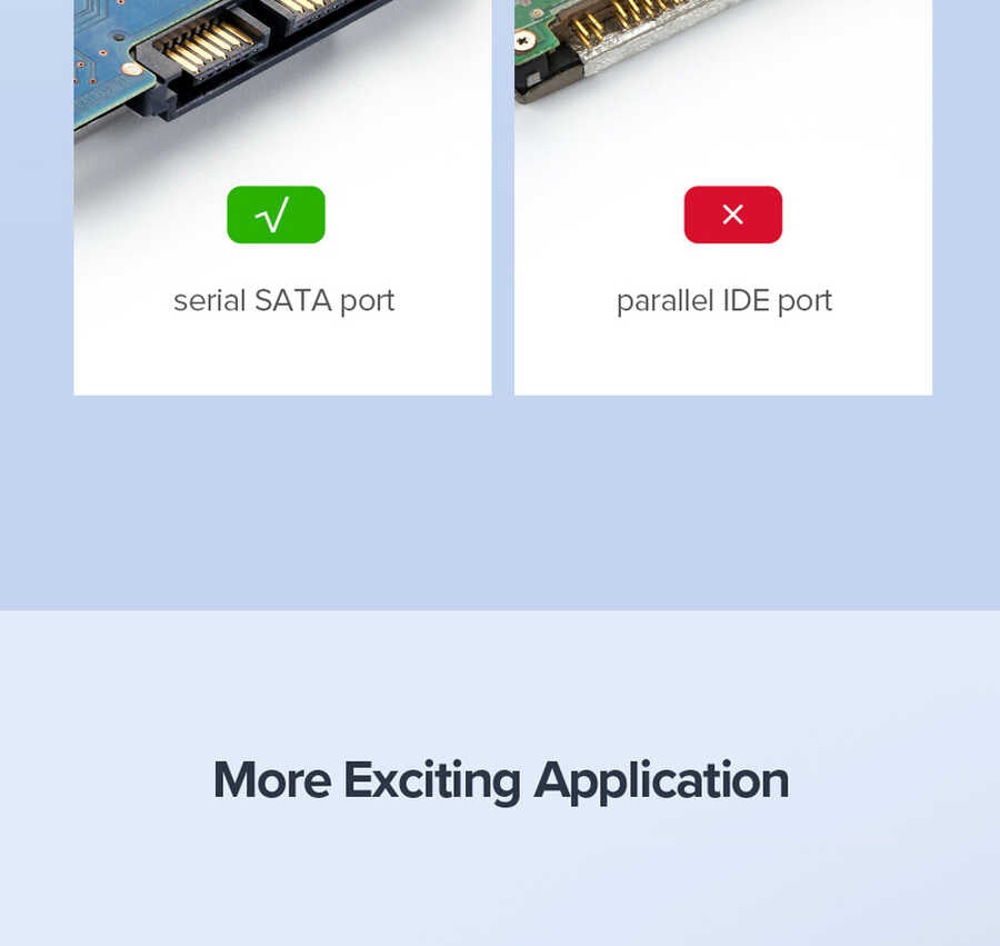 Qgeem QG-ST05 2.5 inç Sata Harddisk Veri Aktarım Kutusu Siyah