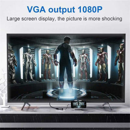 Qgeem QG-UA07 Usb To VGA Dönüştürücü Siyah