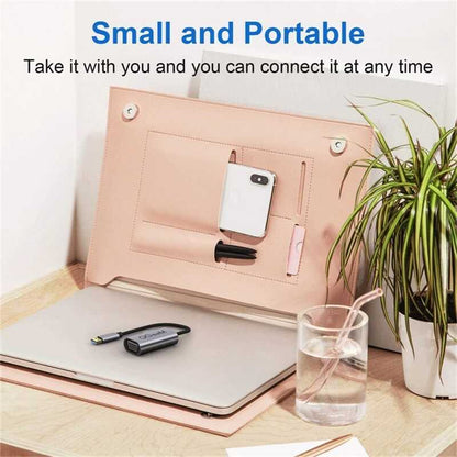 Qgeem QG-UA07 Usb To VGA Dönüştürücü Siyah