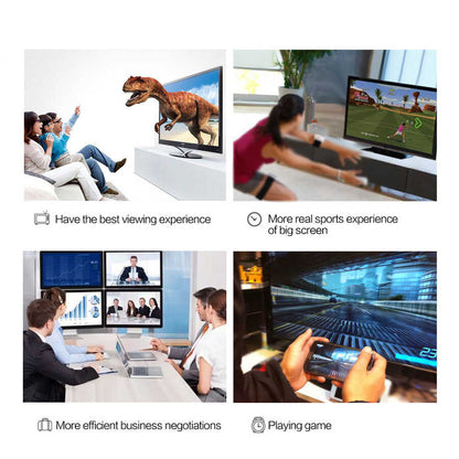 Qgeem QG-UA13 Type-C To Display Port Kablo Siyah