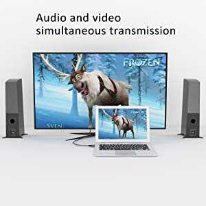 Qgeem QG-UA14 Type-C To Mini Display Port Kablo Siyah