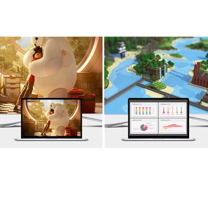 Qgeem QG-UA18 Type-C To DVI Kablo 1.2M Siyah