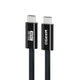 Qgeem QG05 Type-C to Type-C USB5 PD Data Kablosu 240W 80Gbps 8K@60Hz 1.2 Metre