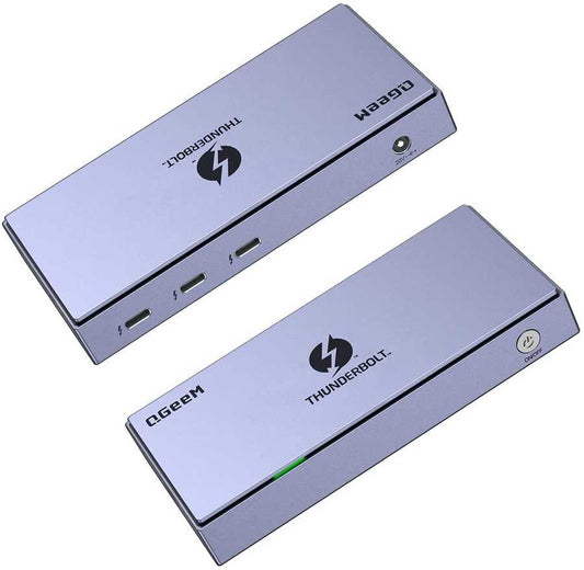 Qgeem T4803 Thunderbolt 4 Mini Dock Gri