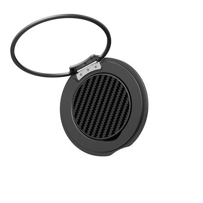 Raptic Defeme FreeFlow 360 Derece Dönebilen Karbon Fiber Tasarımlı Parmak Ring Stand Mavi