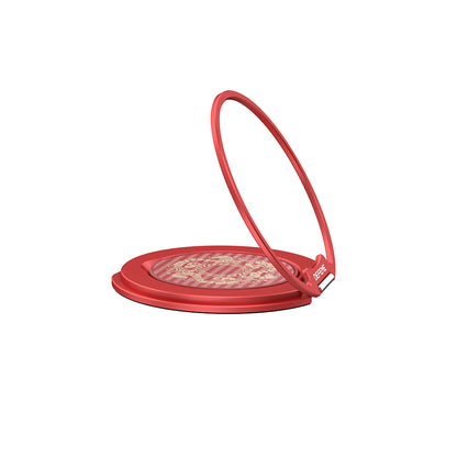 Raptic Defeme FreeFlow 360 Derece Dönebilen Karbon Fiber Tasarımlı Parmak Ring Stand Gold