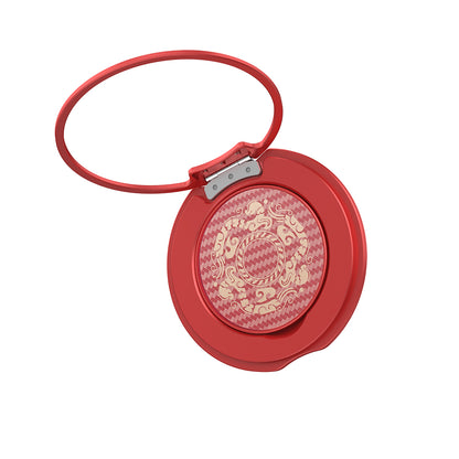 Raptic Defeme FreeFlow 360 Derece Dönebilen Karbon Fiber Tasarımlı Parmak Ring Stand Gold