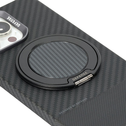 Raptic Defense Serisi Magnetik Özellikli 360 Derece Dönebilen Parmak Ring Stand Siyah