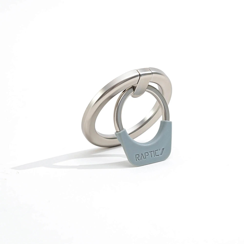 Raptic Magnetik Özellikli 360 Derece Dönebilen Parmak Ring Stand Gümüş